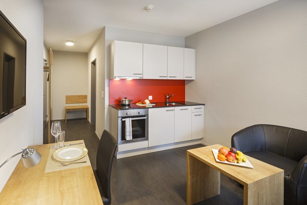 อพาร์ตโฮเต็ล อาเรา-เวสต์ สวิส ควอลิตี Aparthotel Oberentfelden ภายนอก รูปภาพ